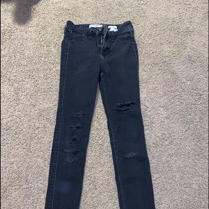 Hollister black jeans